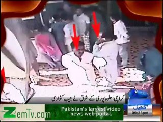 Robbery while buying Halwa Puri