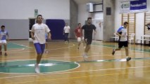 TAMBURELLO-allenamento Nazionale Indoor-Italia