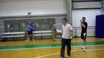 TAMBURELLO-allenamento Nazionale Indoor-Italia