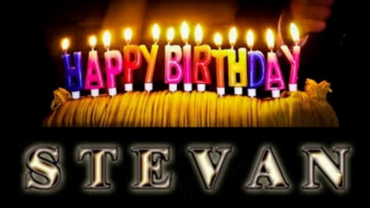 Happy Birthday Stevan