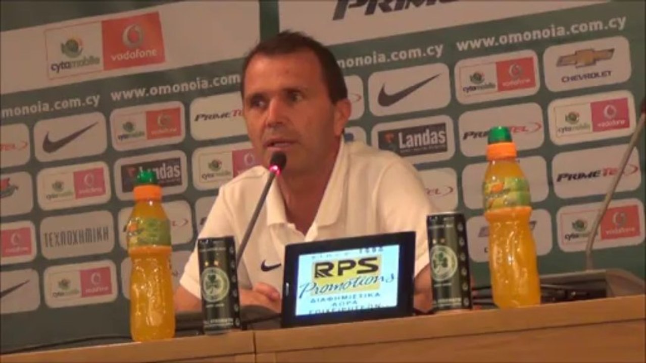 Ομόνοια-Άρης Δηλώσεις Τόνι Σαβέβσκι