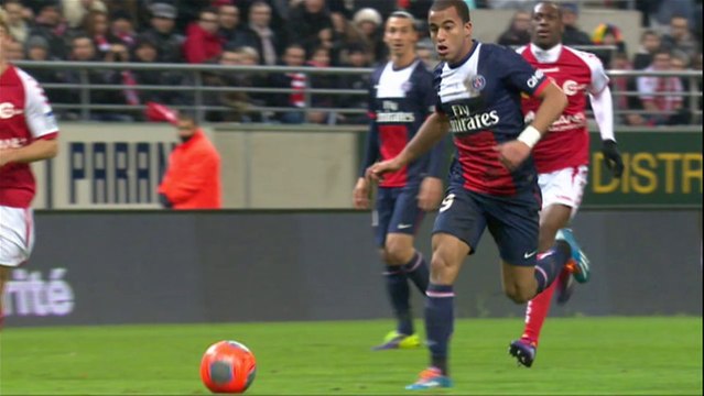 IBRAHIMOVIC PASSE DECISIVE but LUCAS Reims-PSG - 2013/2014
