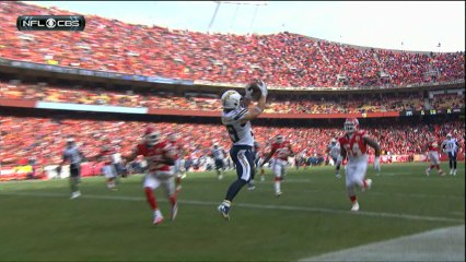 Danny Woodhead 11-yard touchdown reception