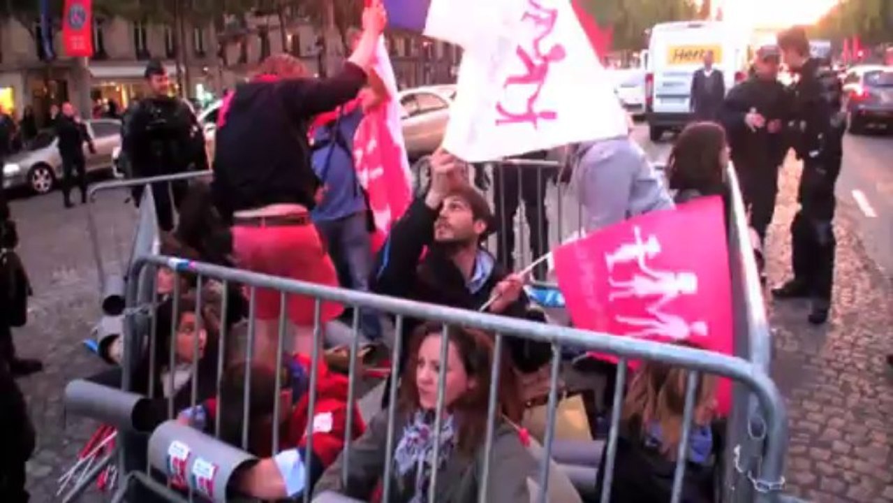 Paris (France) 25/05/2013 Le Printemps Français sur les champs Elysées