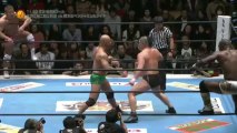 CHAOS (Jado, Toru Yano & Yujiro Takahashi) vs. Suzuki-gun (Minoru Suzuki, Shelton Benjamin & Taichi) (NJPW)