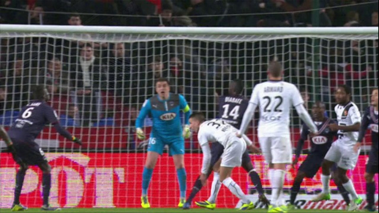 Stade Rennais FC (SRFC) - Girondins de Bordeaux (FCGB) Le résumé du match (14ème journée) - 2013/2014