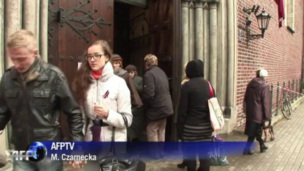 Catastrophe de Riga: les Lettons pleurent leurs morts