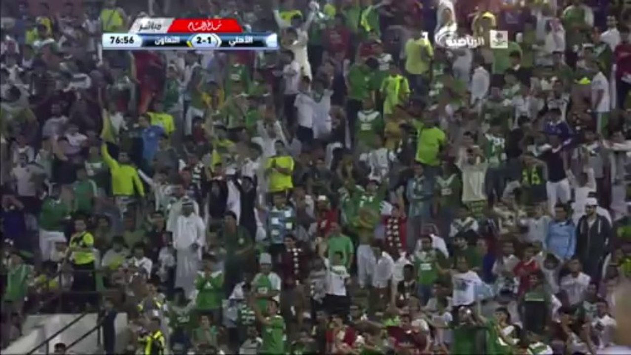 هدف الاهلي الاول من مارسيو موسورو في التعاون - الاهلي 1-2 التعاون HD
