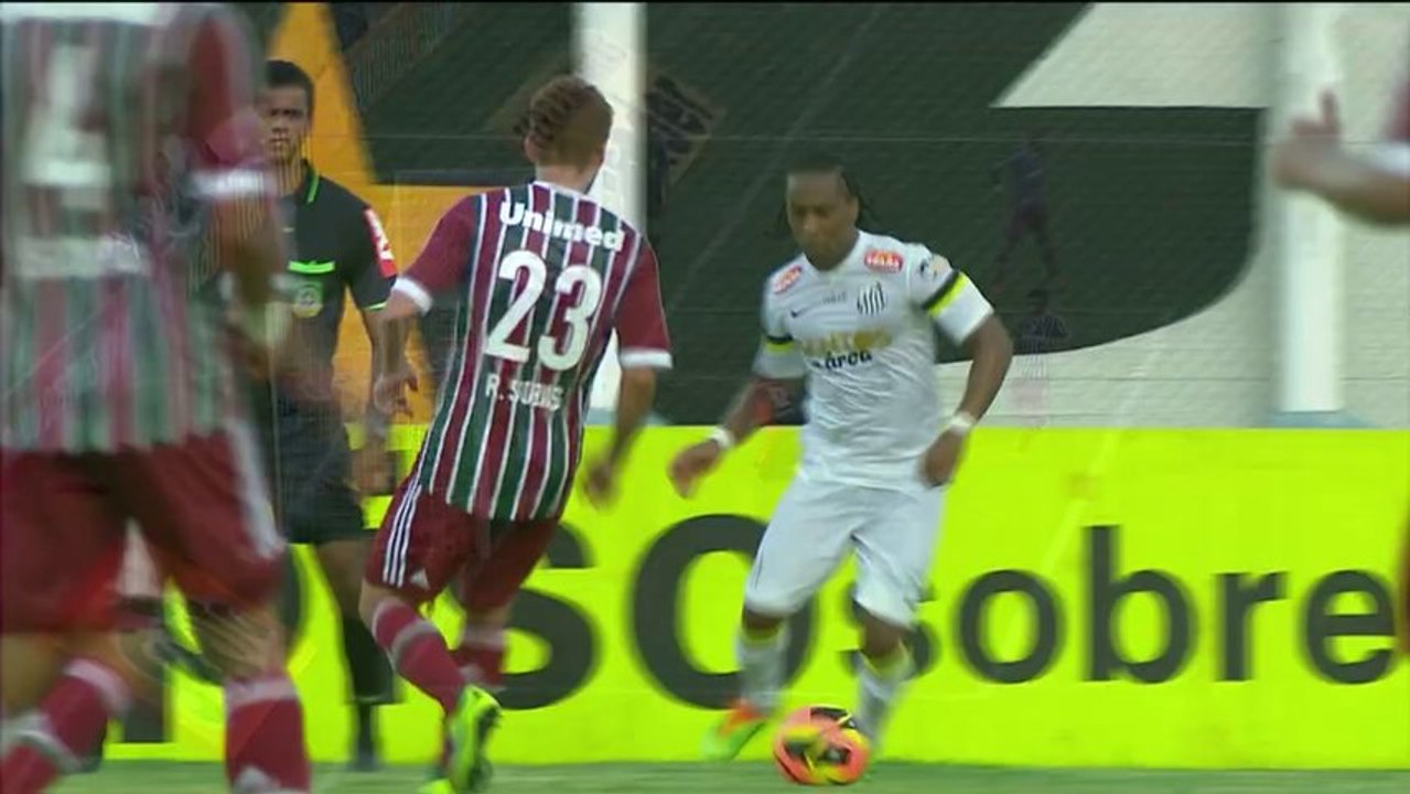 Santos derrota o Fluminense que luta contra o rebaixamento