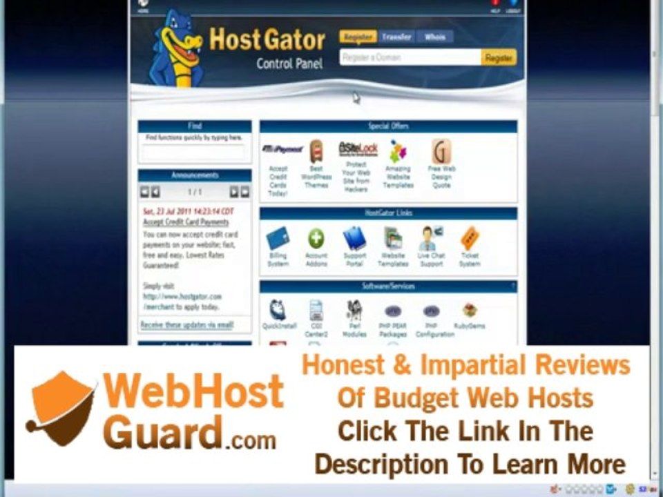 Part 05/14 - HostGator cPanel Hosting  Setup - Income through Amazon.com Product Reviews
