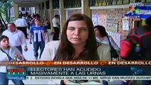 Siguen votaciones presidenciales en Honduras