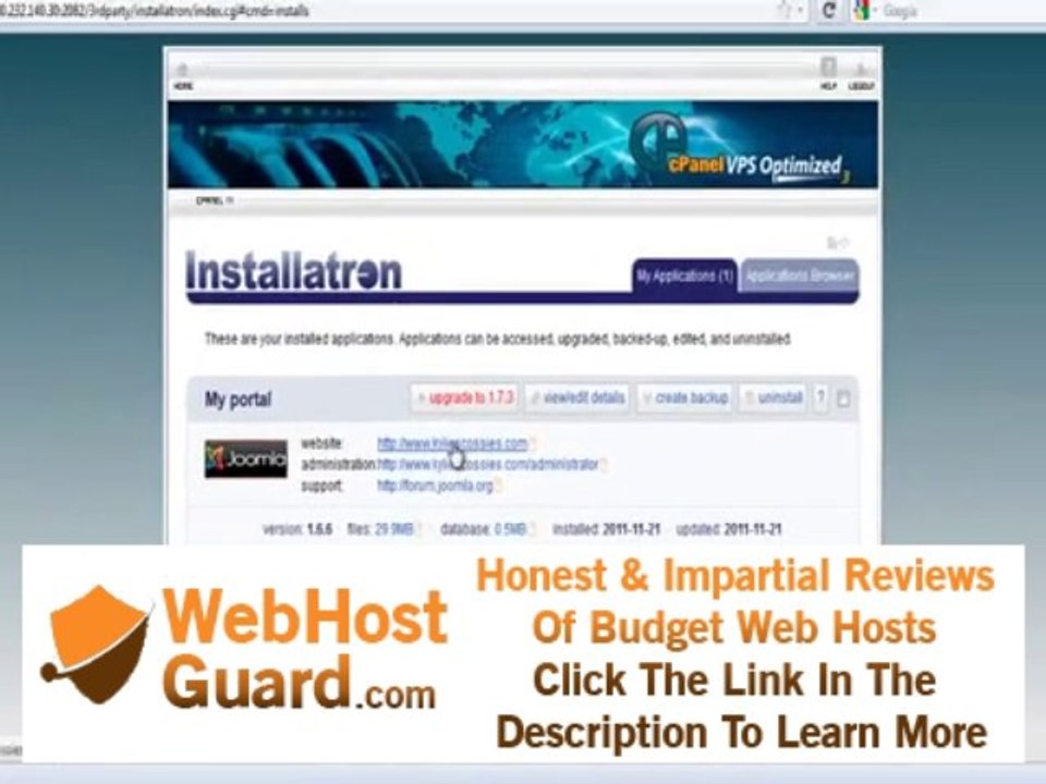 How to install Joomla via your Hosting cPanel