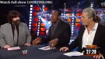 Mick Foley Bret Hart and Booker T Survivor Series 2013