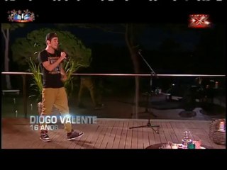 Diogo Valente dá tudo para chegar à fase das galas