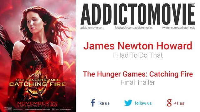 The Hunger Games: Catching Fire - Final Trailer Music #1 (James Newton Howard - I Had To Do That)