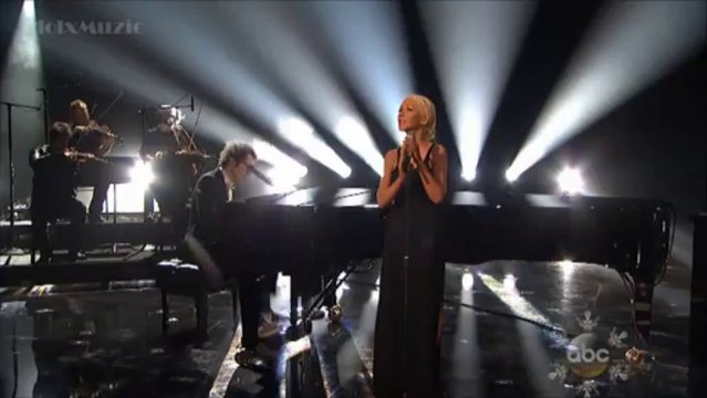 [HD] Great Big World & Christina Aguilera - Say Something - AMA's 2013