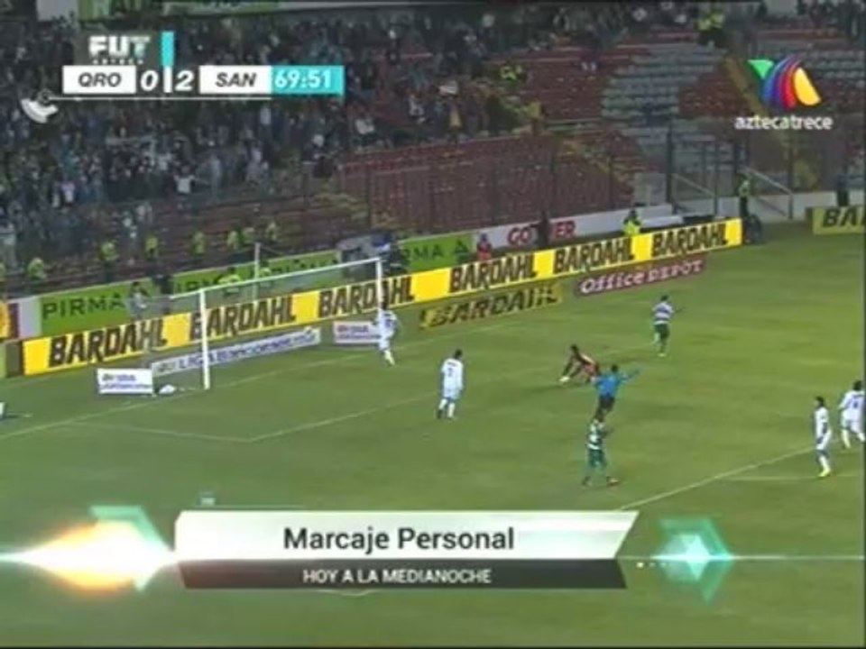 Querétaro 2-3 Santos 4tos de final Liga Bancomer MX 2013