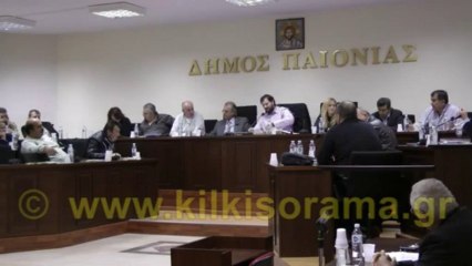 Δημοτικό Συμβούλιο Δήμου Παιονίας 21-11-2013