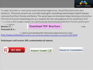 Social TV Market - Forecasts & Analysis (2012 – 2017)