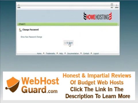 Howe Hosting: How To Change Your cPanel Password