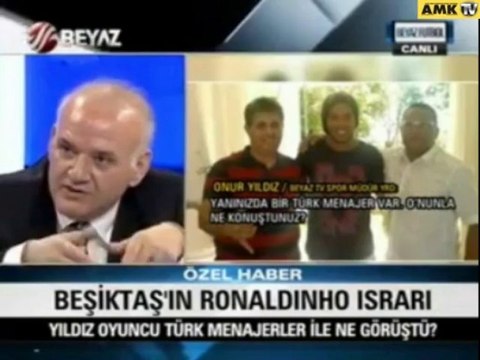 Ahmet Çakar'dan Ronaldinho gafı!