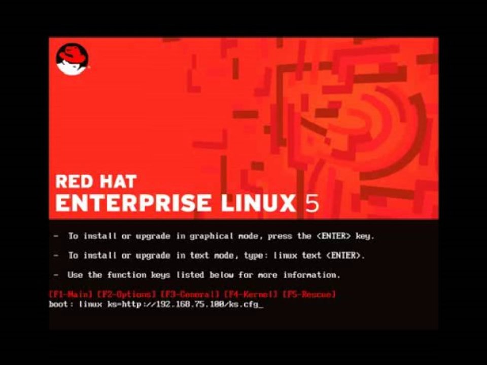 008 - Kickstart Install