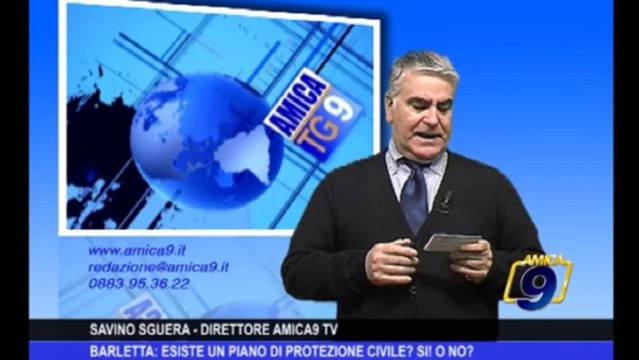 Barletta: esiste un piano di protezione civile ? si! o no?