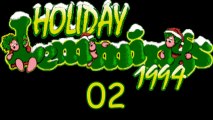 Let's Play Holiday Lemmings 1994 - #02 - Zeit des Zusammenhalts