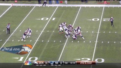 Patriots defense, sack, 10-yd loss