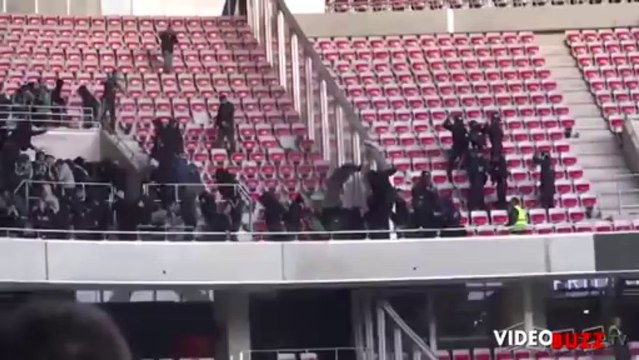 Violentes bagarres de supporters entre Nice et Saint Etienne
