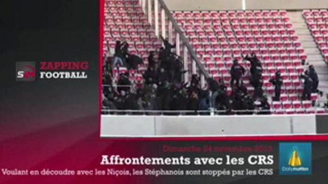 Football: violente bagarre avant Nice-Saint-Etienne