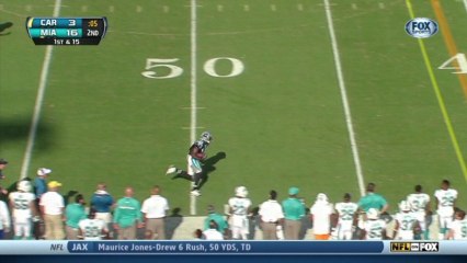 QB Newton to WR LaFell, 29-yd, pass