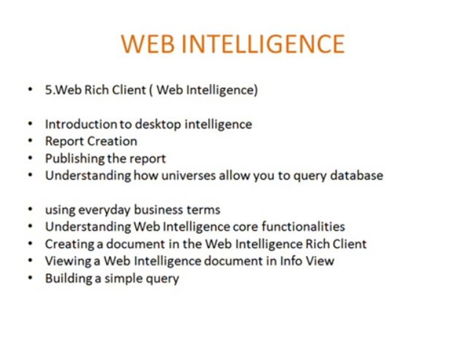 SAP BO PPT5