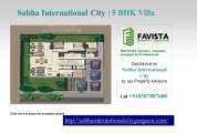 Sobha International City Gurgaon India