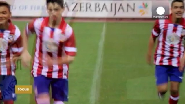 Bakü'de yapılacak 2015 Avrupa Olimpiyat Oyunları'nın logosu görücüye çıktı