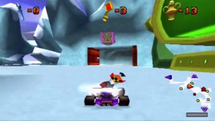 Crash Team Racing - Aventure - Parc Glacier : Chemin Ardu