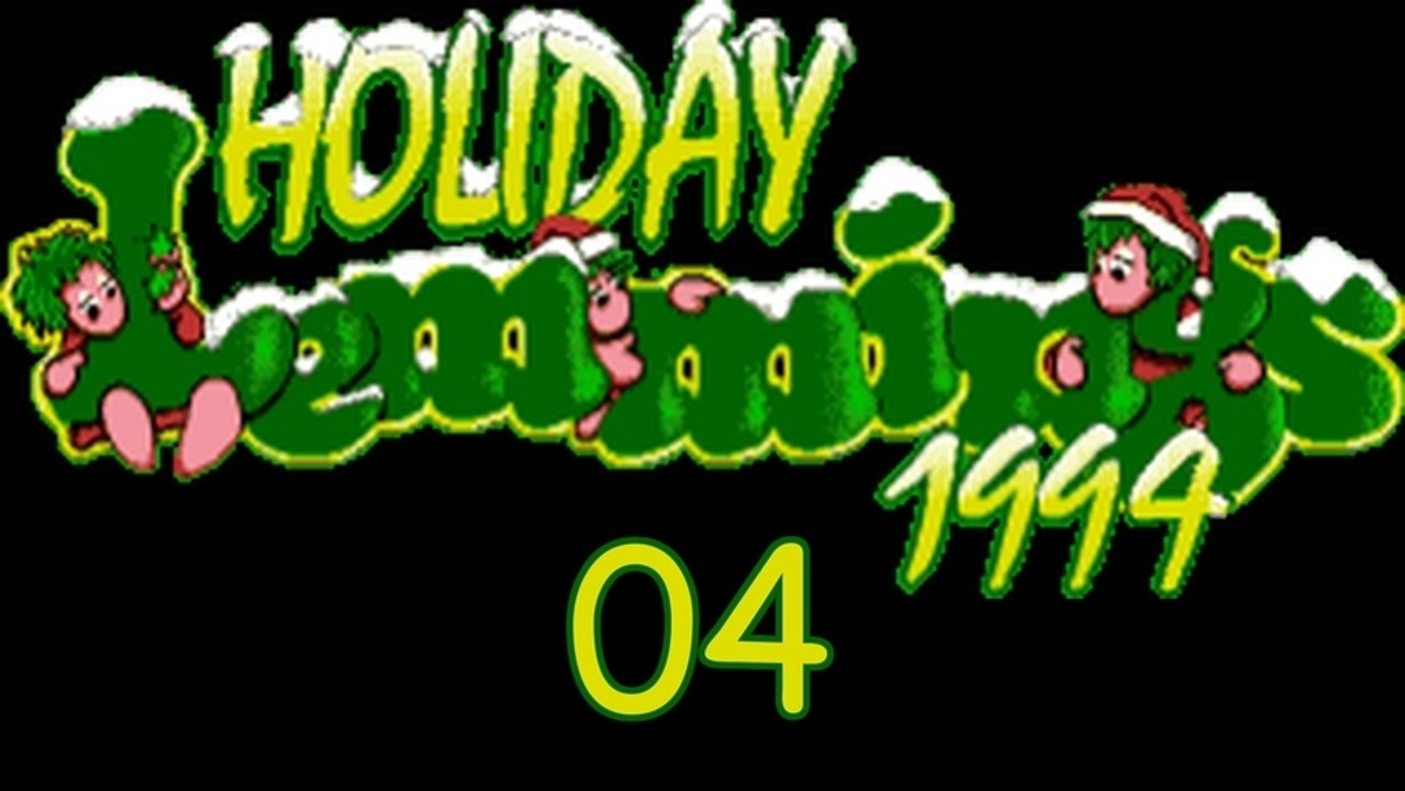 Let's Play Holiday Lemmings 1994 - #04 - Besinnung zur Erinnerung
