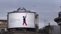 Panneau publicitaire magique - British Airways