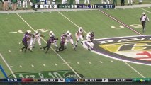 Ravens defense, sack, 8-yd loss