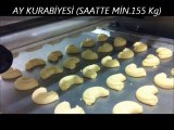 TMAK MAKINA - Kuru Pasta ve Kurabiye Makinaları - Ay Kurabiye Dökerken