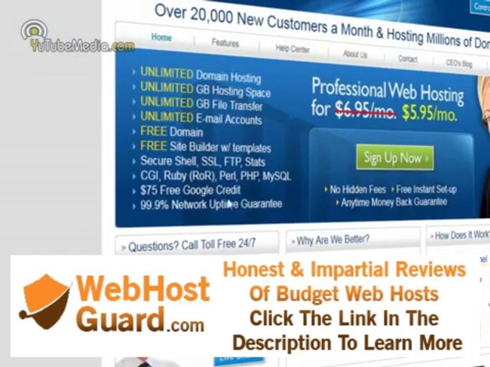 Starting a Website- Choosing the Best Web Hosting -Review & Comparison