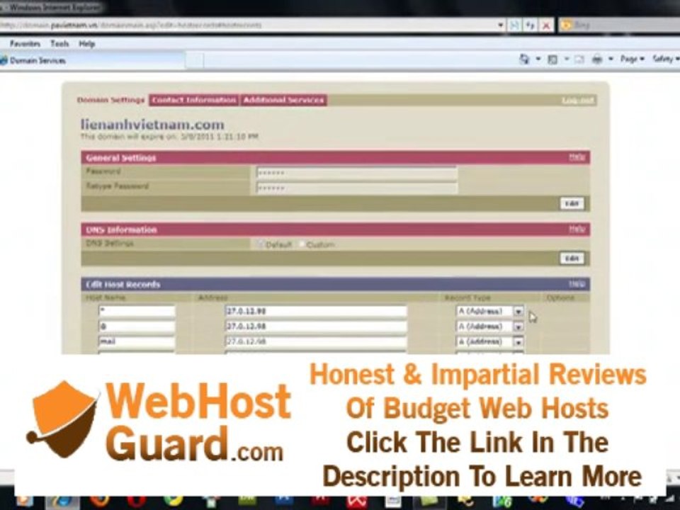 Hướng dẫn quản lý & trỏ Domain (tên miền) về hosting - Phan Anh Huy