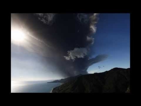 Time Lapse of Etna Eruption