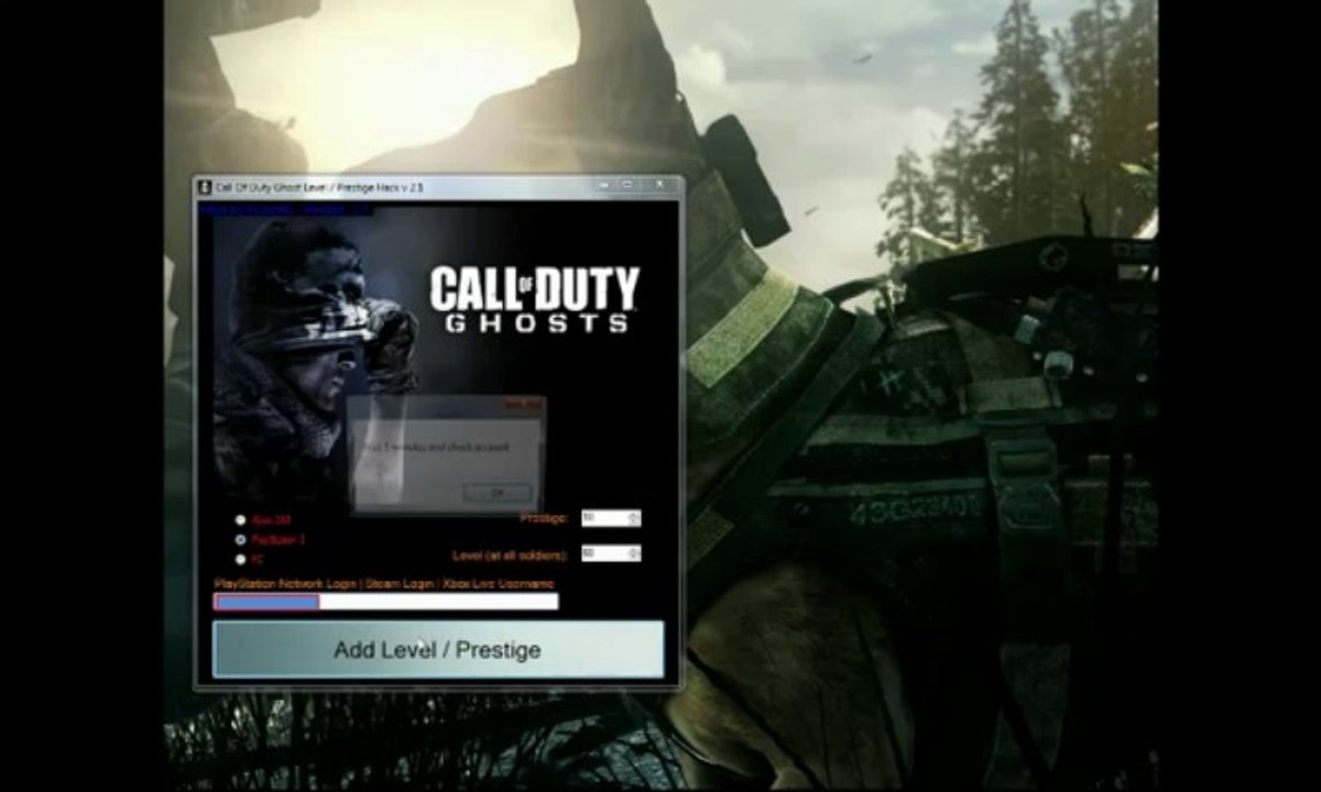 [Undetected] Call of Duty Ghosts Prestige level Hack