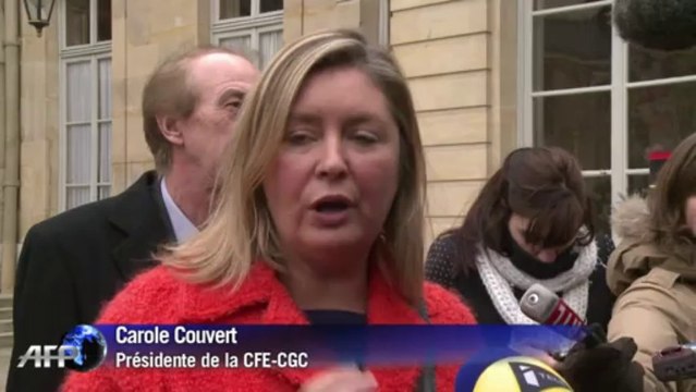 Fiscalité: à Matignon, les syndicats posent leurs revendications