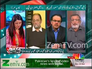 MQM Rasheed Gondhel Trapped in Dr.Shahid Masood Cross Question