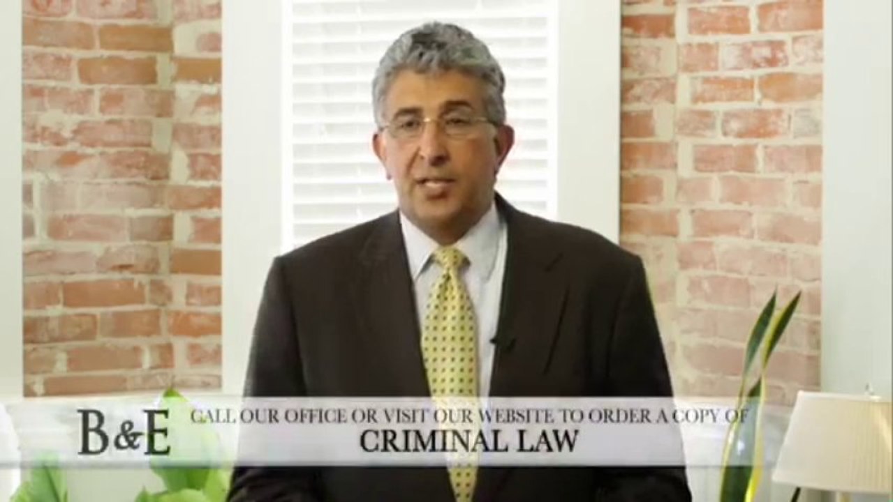 Honest, Aggressive Trial Attorneys at Bamieh and Erickson, PLC Ventura Santa Barbara Oxnard Criminal Law Lawyers