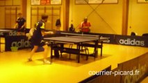 Tennis de table : match entre le TTMTE et Cergy-Pontoise