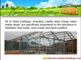 Steel Buildings - Cheap Metal Sheds