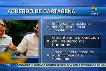 Puntos establecidos en el acuerdo de Cartagena